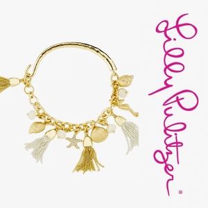 🆕 NWOT Lilly Ocean Charm Bracelet one size